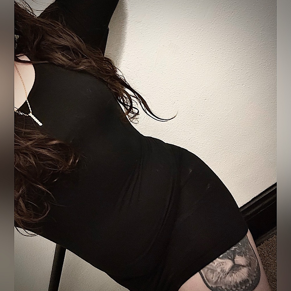 NWOT Akira basic bodycon little black dress